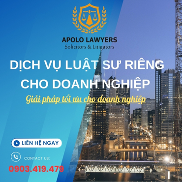 Dịch vụ Luật sư riêng cho doanh nghiệp - Giải pháp tối ưu cho doanh nghiệp