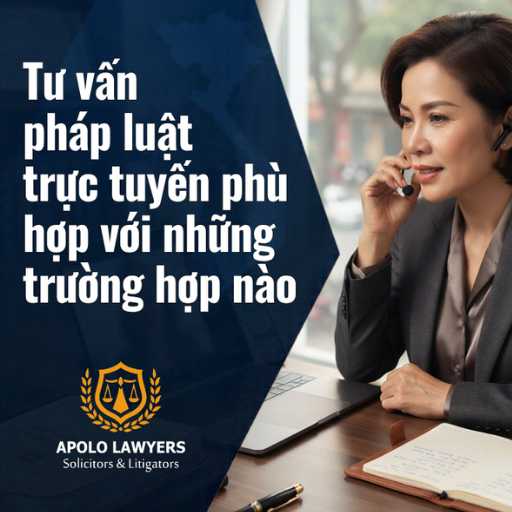 Tư vấn pháp luật trực tuyến phù hợp với những trường hợp nào