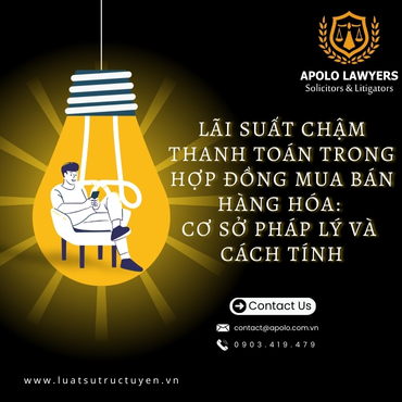 Lãi suất chậm thanh toán trong hợp đồng mua bán hàng hóa: Cơ sở pháp lý và Cách tính