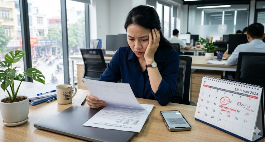 Người cho vay xem lại giấy tờ khi bên vay không trả nợ