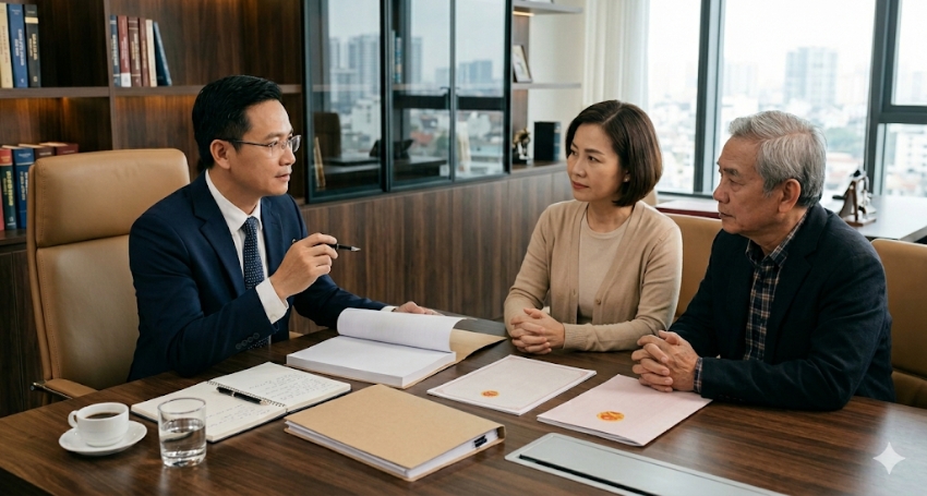 Luật sư giải thích khái niệm tranh chấp thừa kế cho gia đình