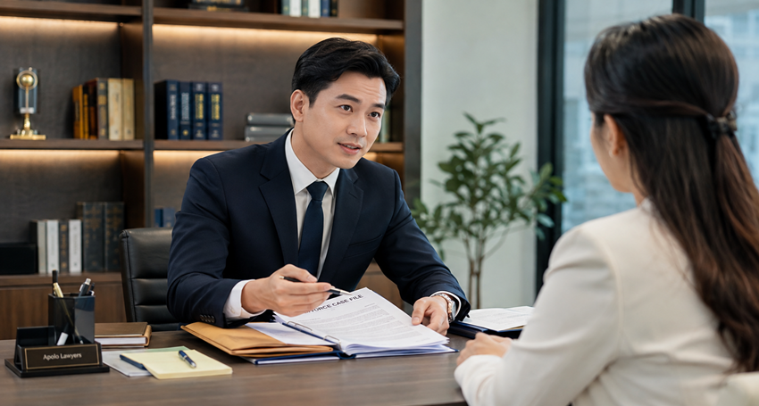 Luật sư tư vấn khách hàng về vụ ly hôn có yếu tố nước ngoài