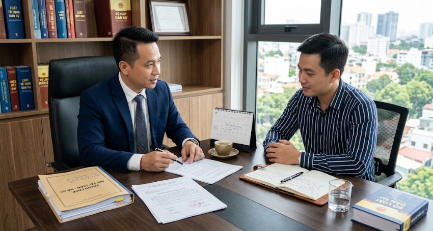 Buổi làm việc về phương án xử lý tranh chấp tài sản