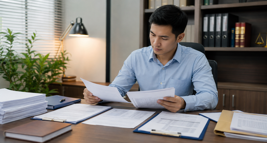 Người lao động sắp xếp chứng cứ tranh chấp lao động