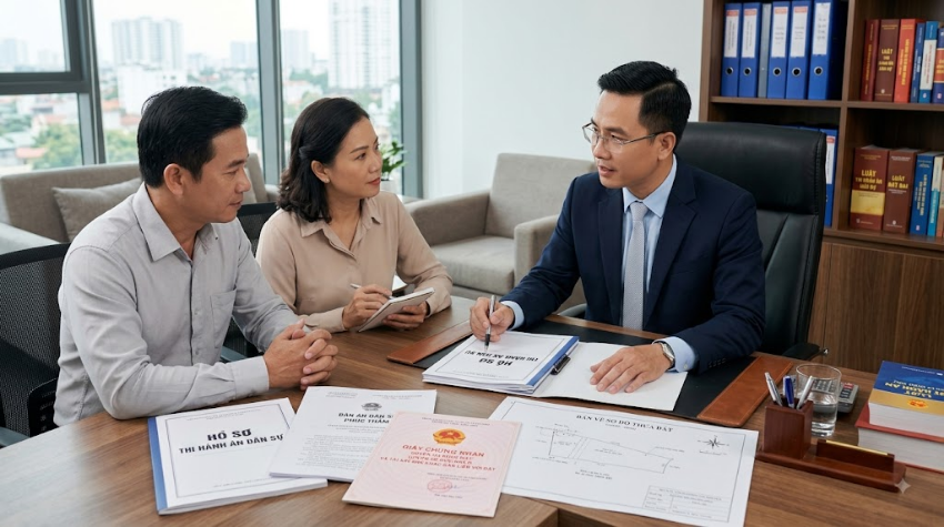 Luật sư giải thích hồ sơ thi hành án liên quan đến nhà đất