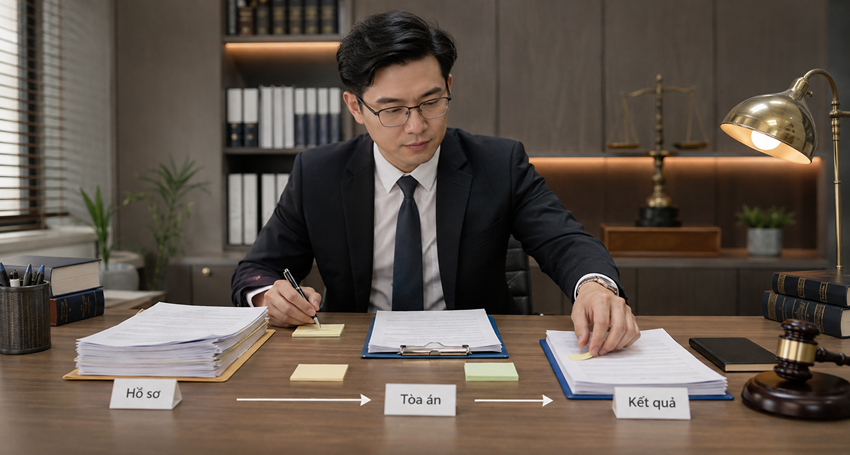 Luật sư sắp xếp các bước thủ tục ly hôn tại Việt Nam