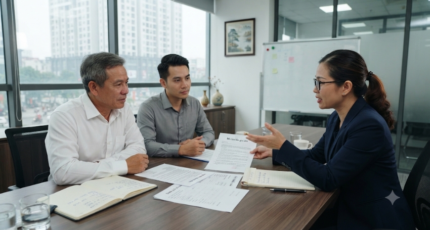 Các bên trao đổi về chấm dứt hợp đồng và bàn giao nhà thuê