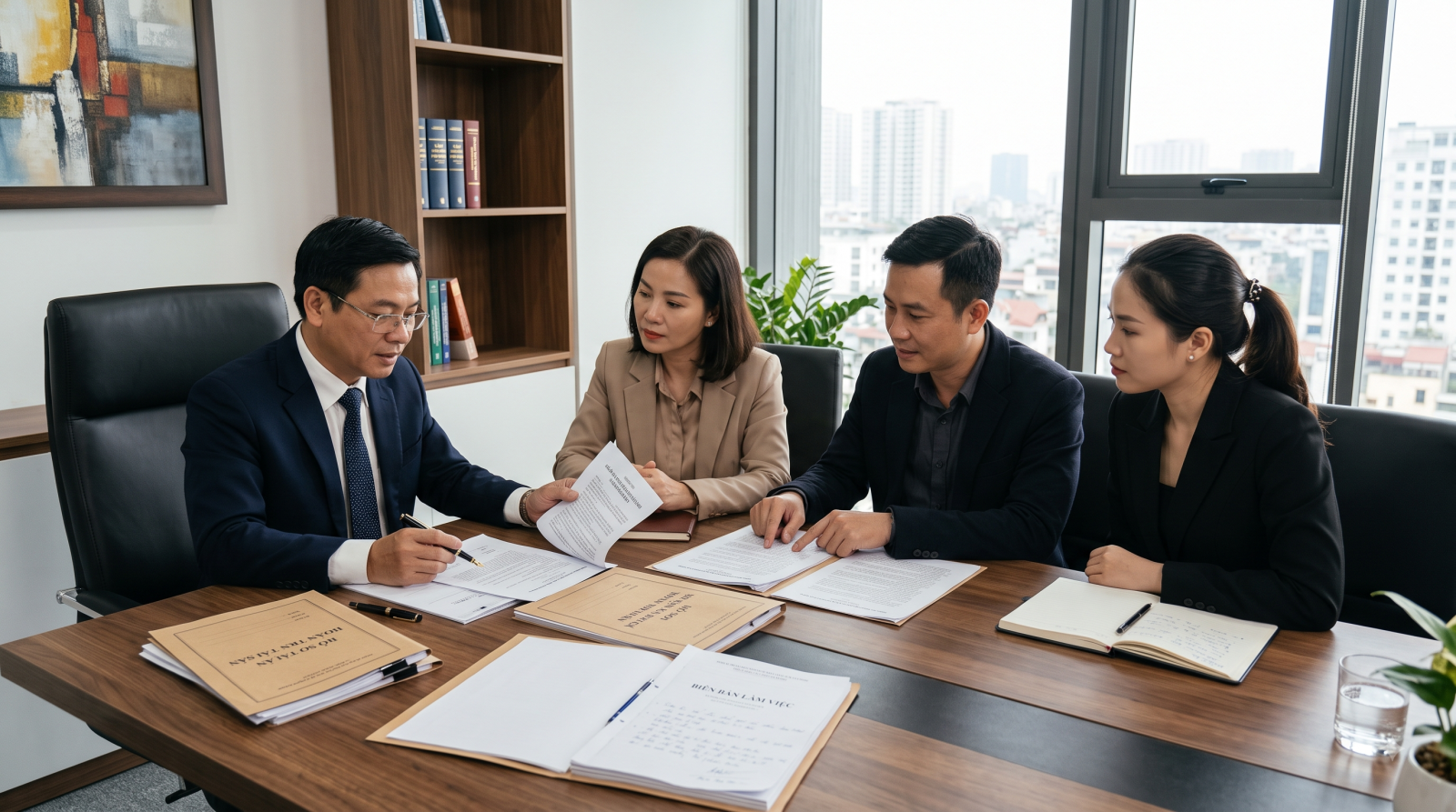 Hồ sơ chứng cứ về quyền sở hữu và giao nhận tài sản